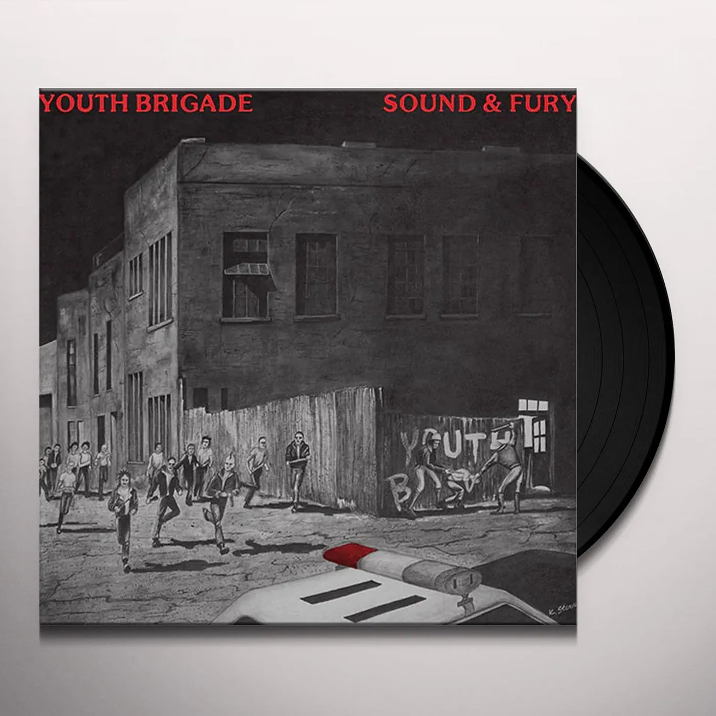 Youth Brigade SOUND & FURY (TRUST EDITION) Vinyl Record