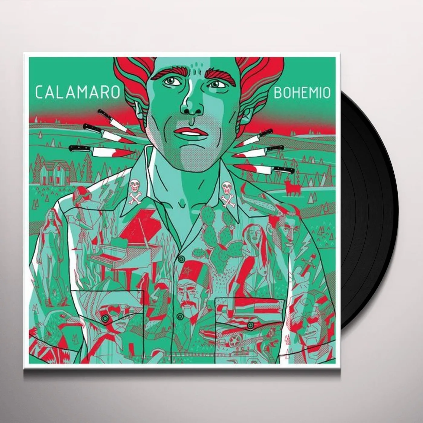 Andrés Calamaro Bohemio Vinyl Record