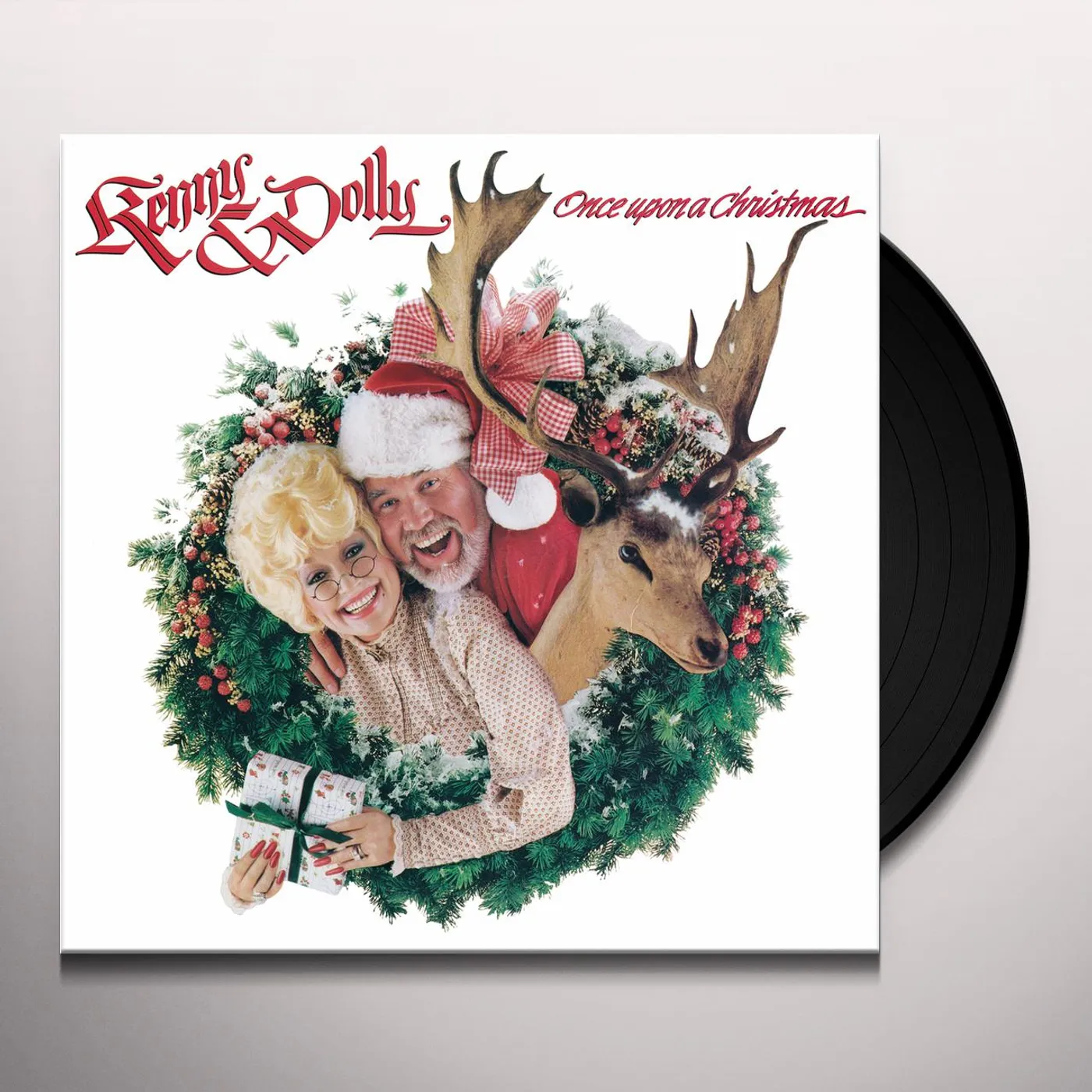Dolly Parton / Kenny Rogers  Once Upon A Christmas Vinyl Record