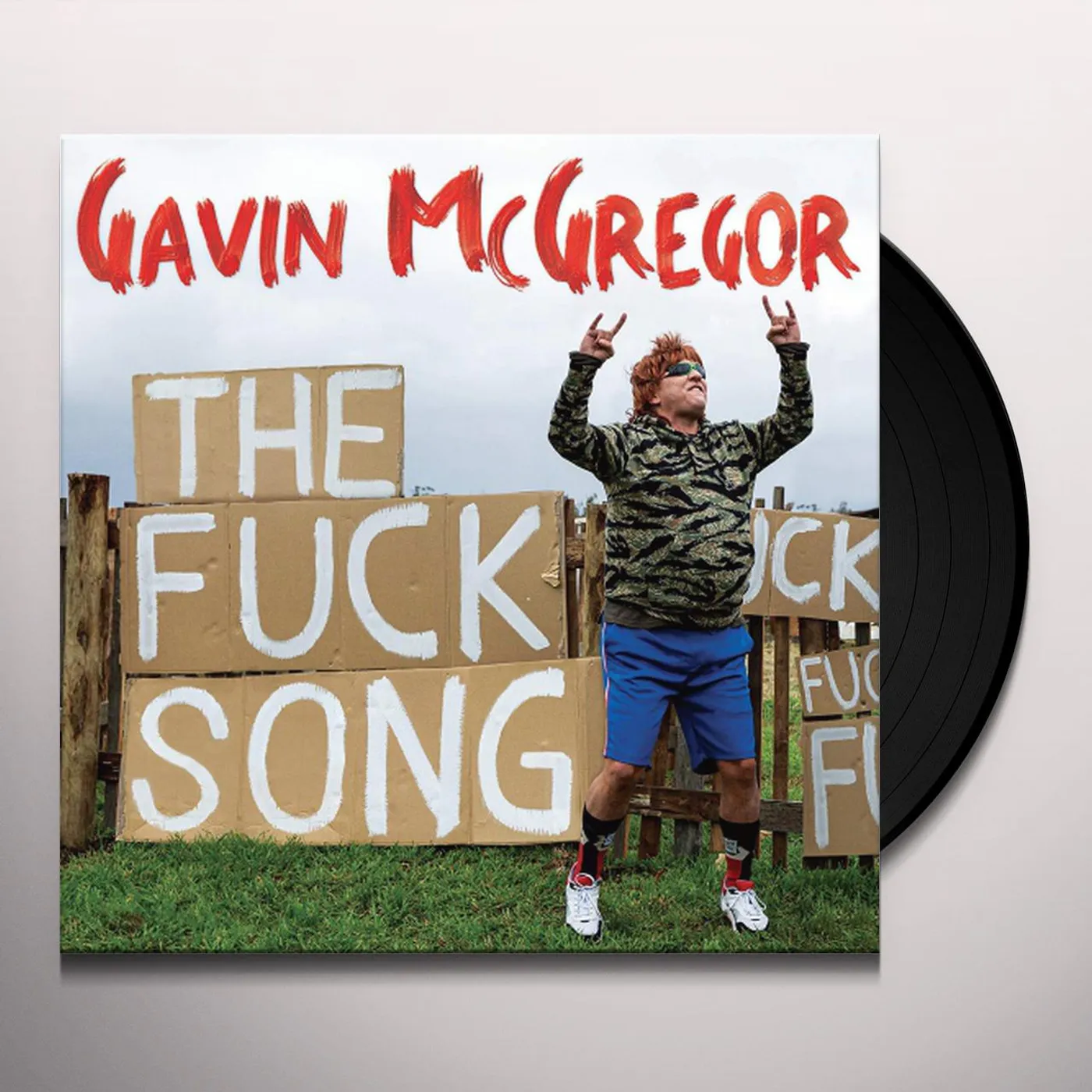 Chris Lilley FUCK SONG Vinyl Record