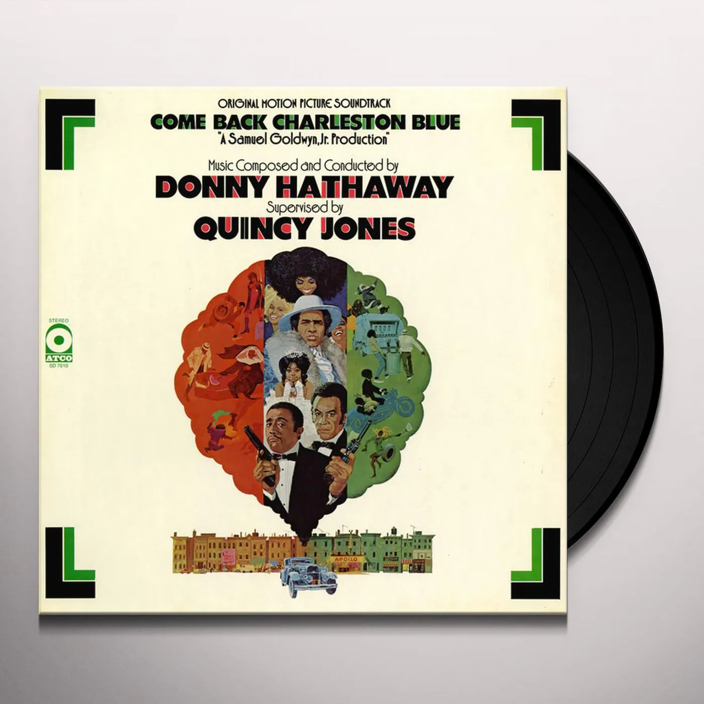 Donny Hathaway COME BACK CHARLESTON BLUE / Original Soundtrack Vinyl Record