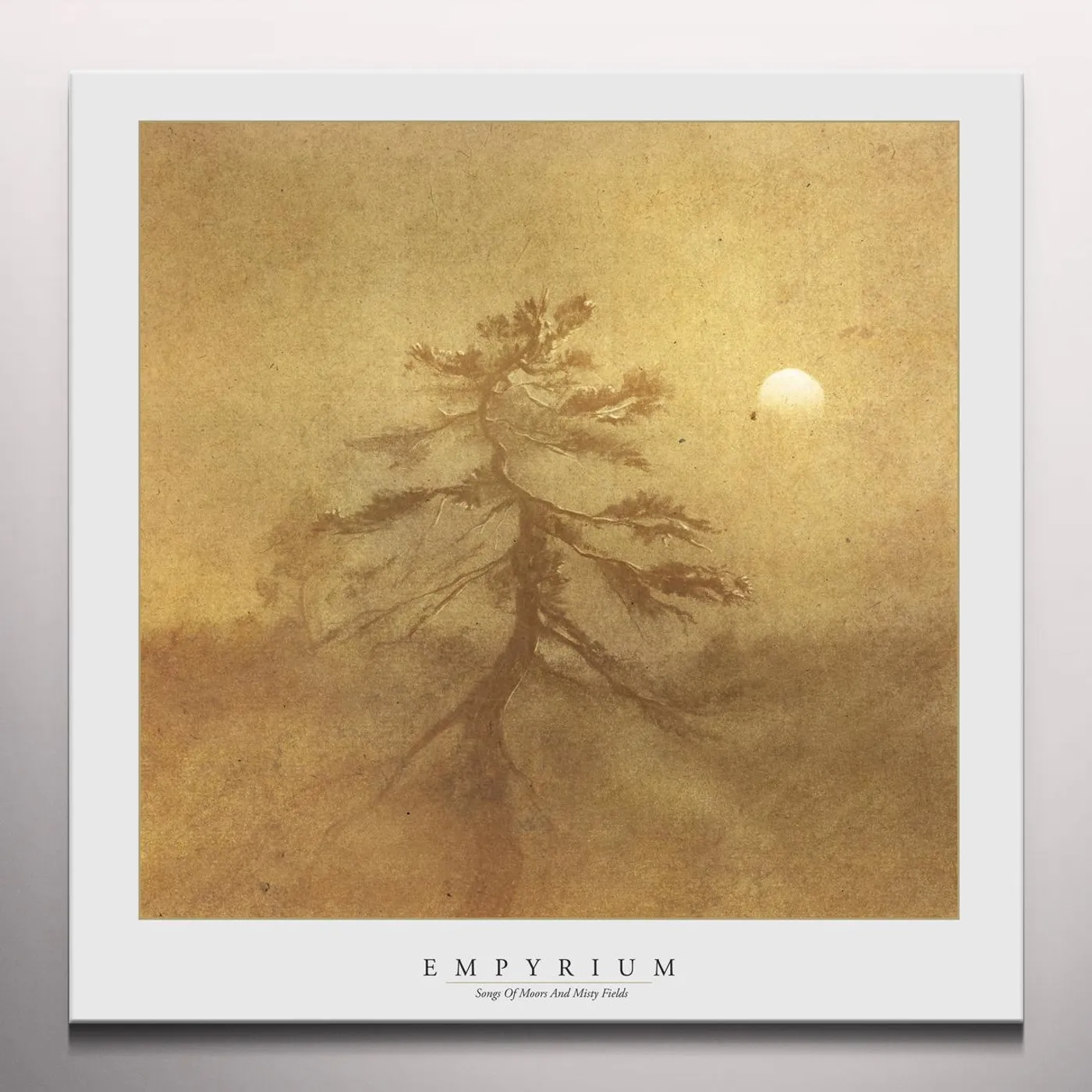 Empyrium SONGS OF MOORS AND MISTY FIELDS - Limited Edition Gold Colored Vinyl Record