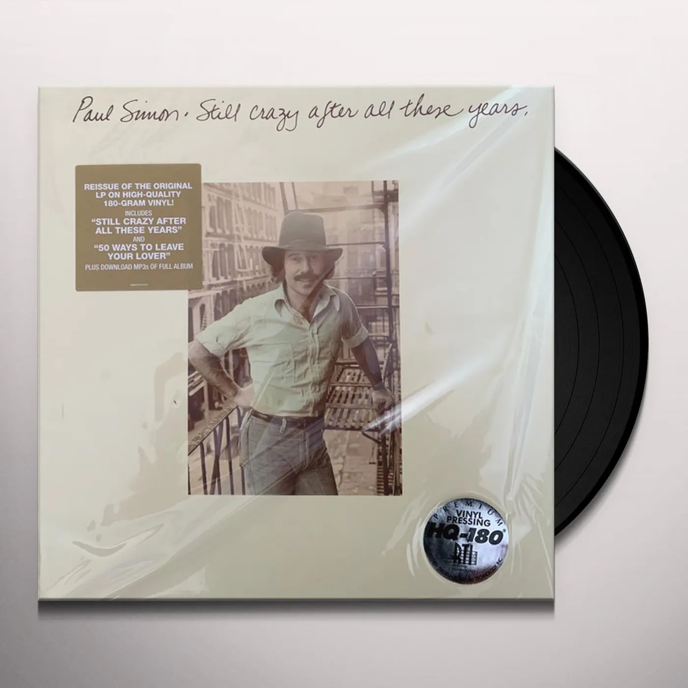 Paul Simon STILL CRAZY AFTER ALL THESE YEARS (180G) Vinyl Record