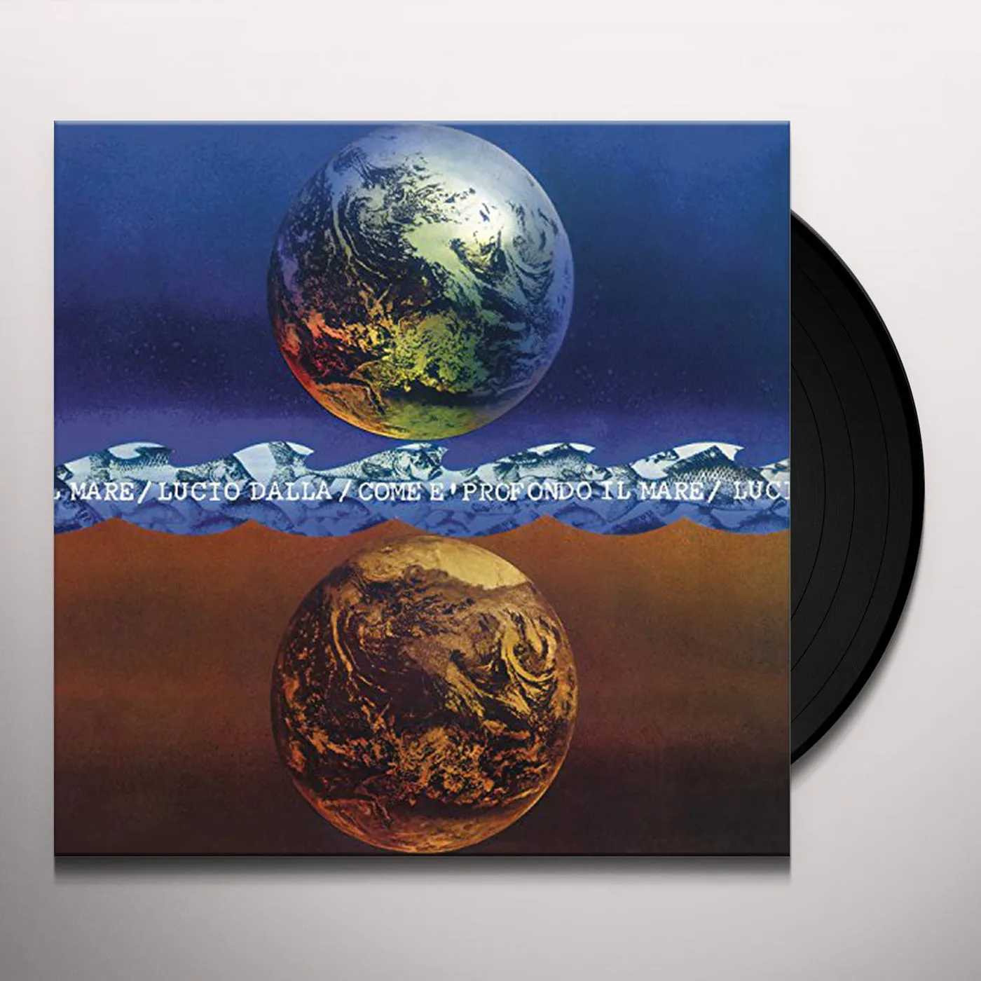 Lucio Dalla Come E' Profondo Il Mare Vinyl Record