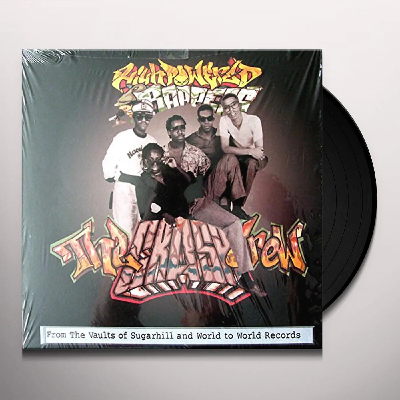 Crash Crew HIGH POWERED RAPPERS Vinyl Record