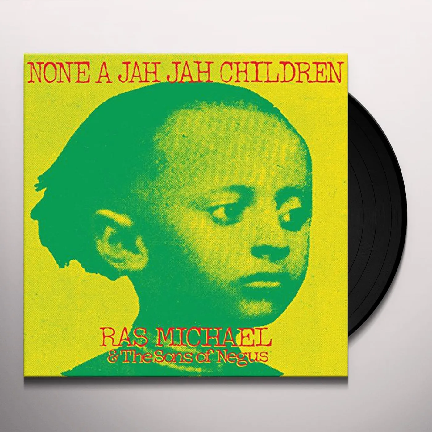 Ras Michael & The Sons Of Negus None A Jah Jah Children Vinyl Record