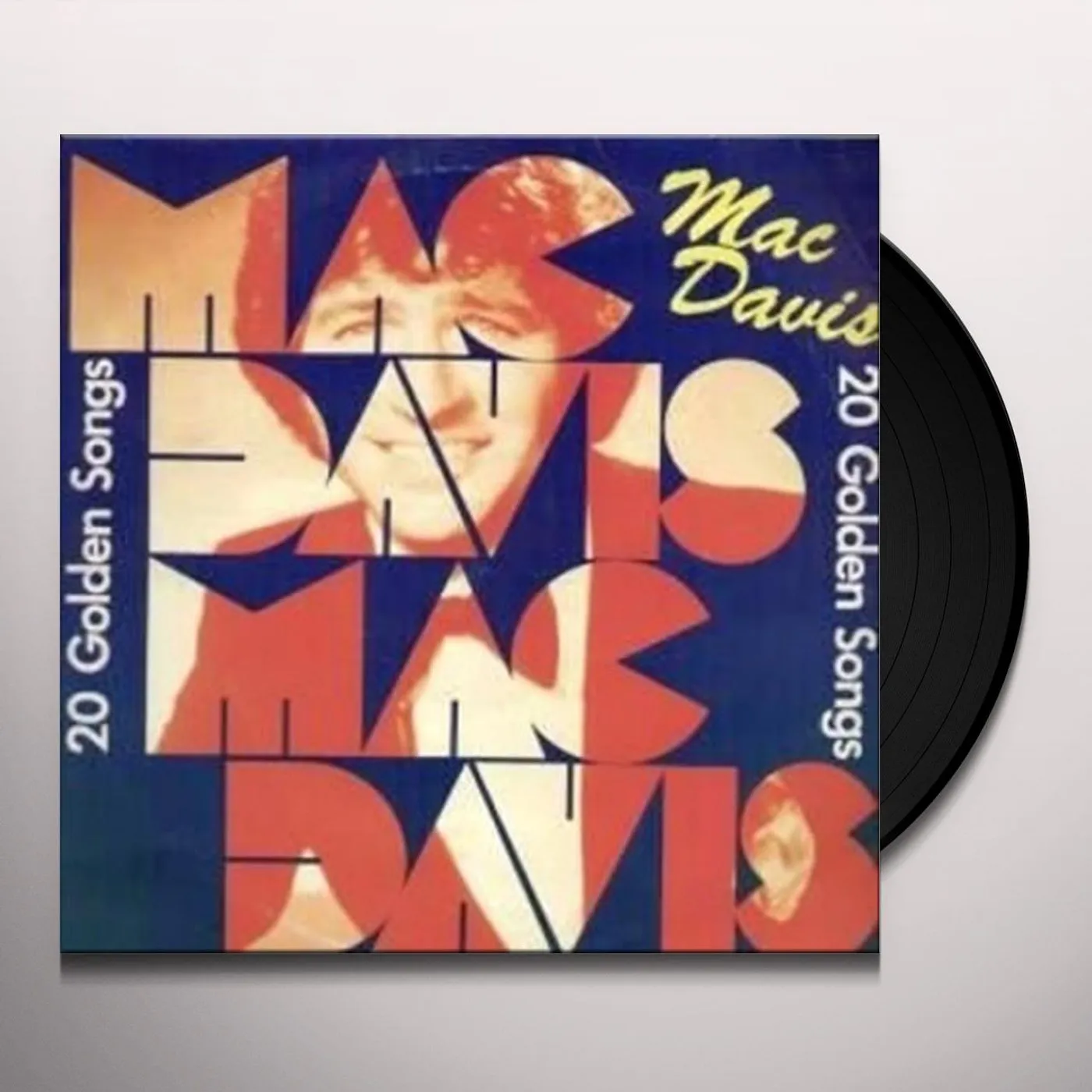 Mac Davis 20 GOLDEN SONGS Vinyl Record