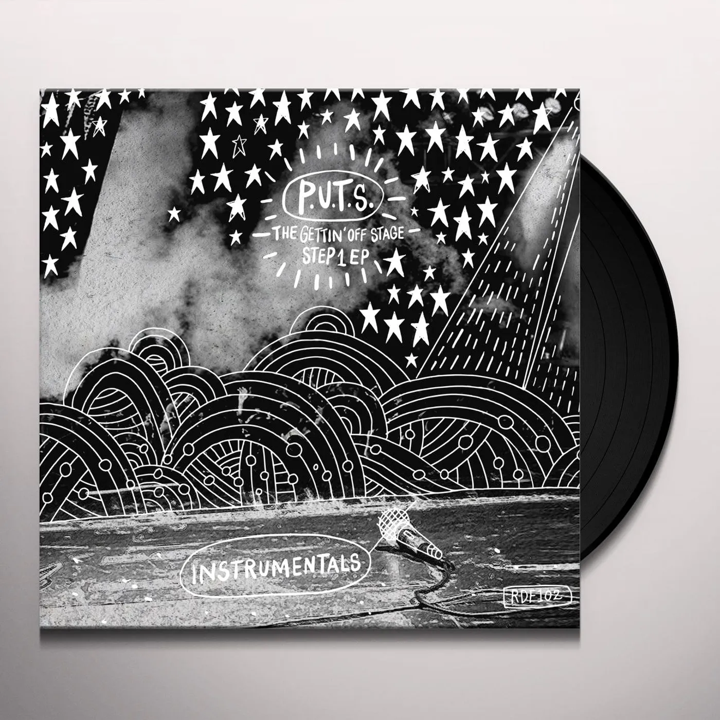 People Under The Stairs GETTIN' OFF STAGE STEP 1 INSTRUMENTALS Vinyl Record