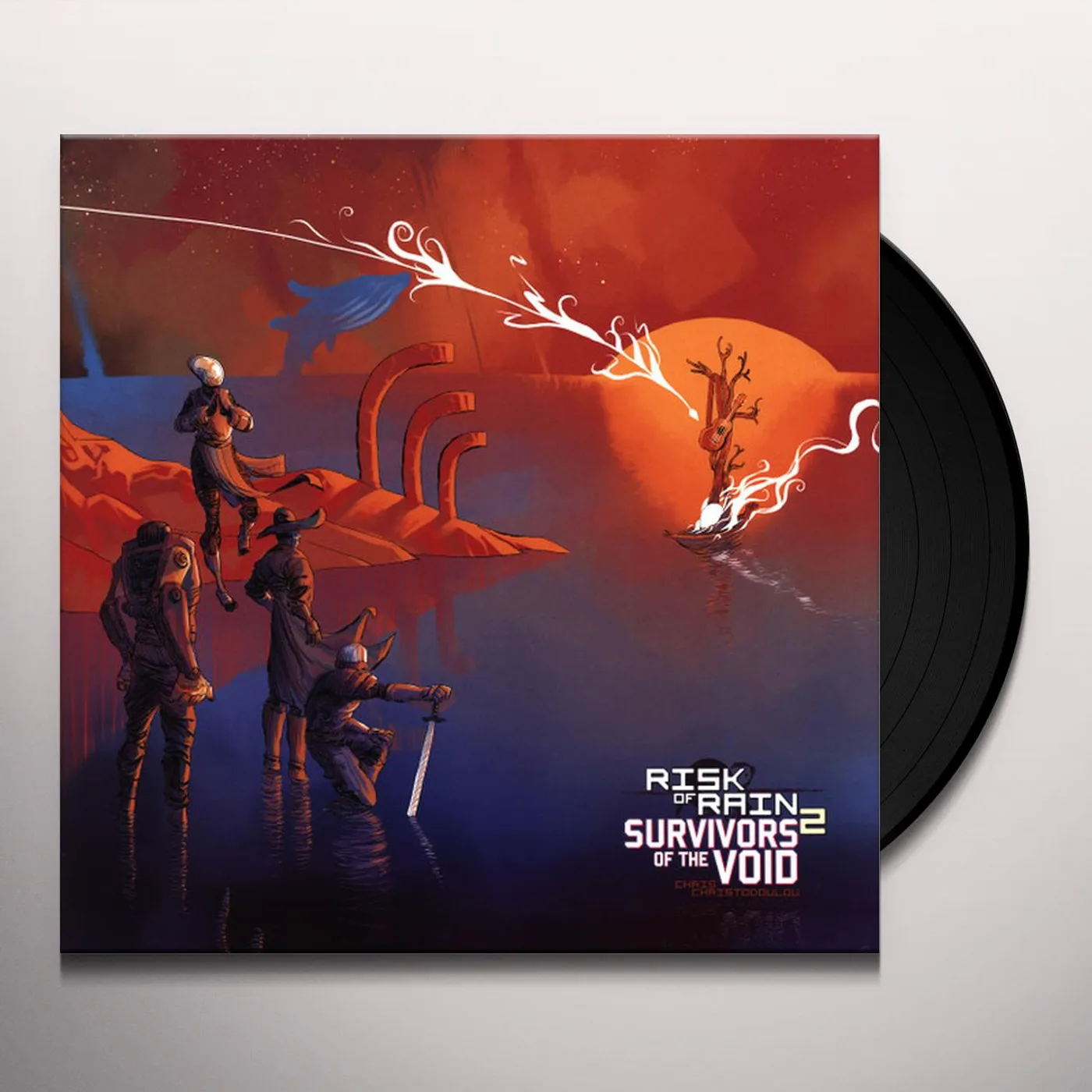 Chris Christodoulou RISK OF RAIN 2: SURVIVORS OF THE VOID Original Soundtrack (180G/PURPLE/VIOLET/WHITE MARBLED VINYL) Vinyl Record