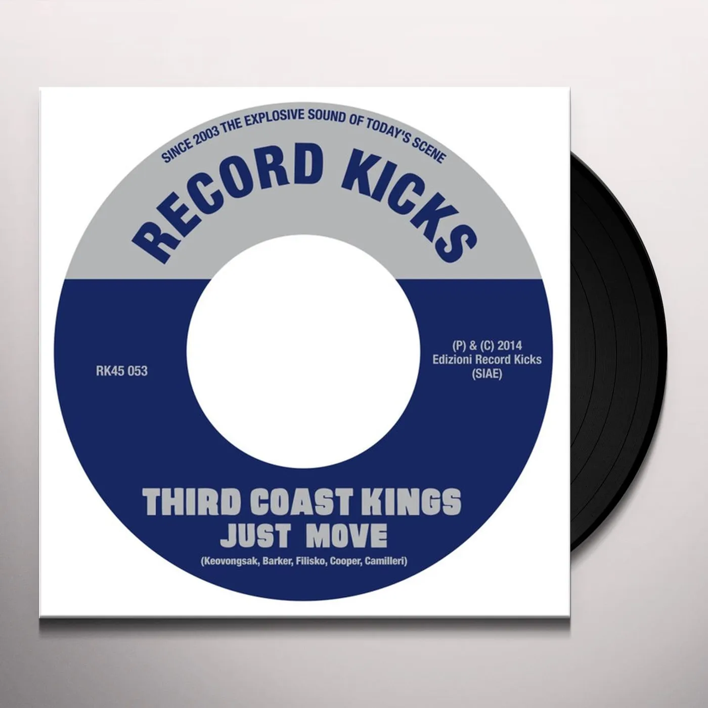 Third Coast Kings JUST MOOVE/ICE CREAM MAN Vinyl Record