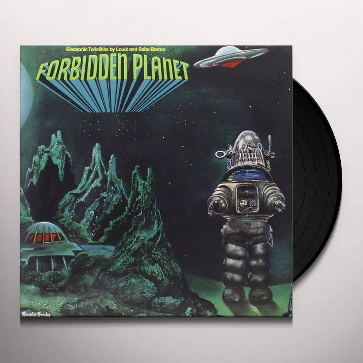 Louis Barron FORBIDDEN PLANET / Original Soundtrack Vinyl Record