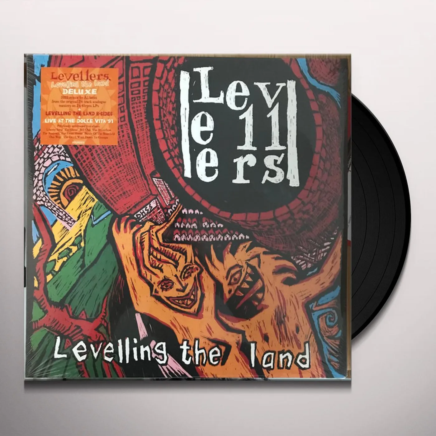 Levellers LEVELLING THE LAND (2023 REMIX) Vinyl Record