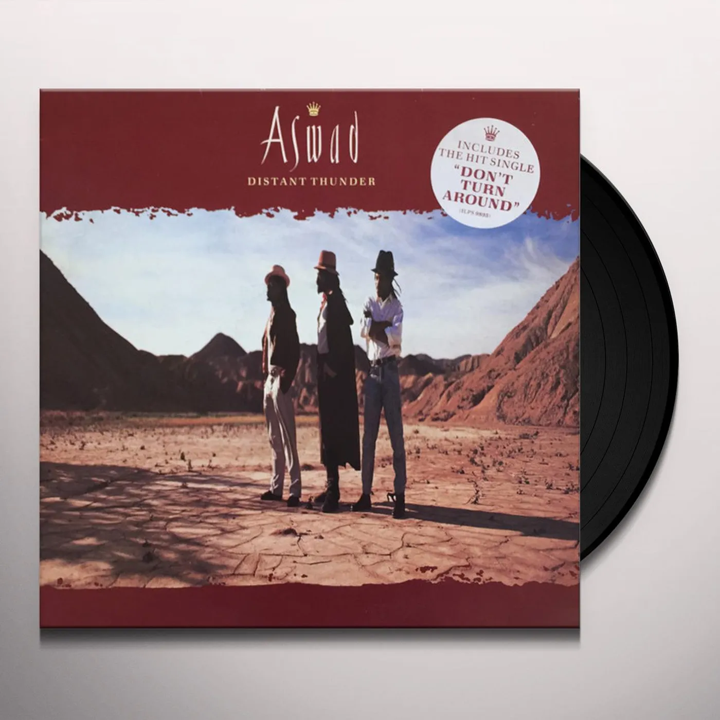 Aswad DISTANT THUNDER (DON'T TURN AROUND) Vinyl Record