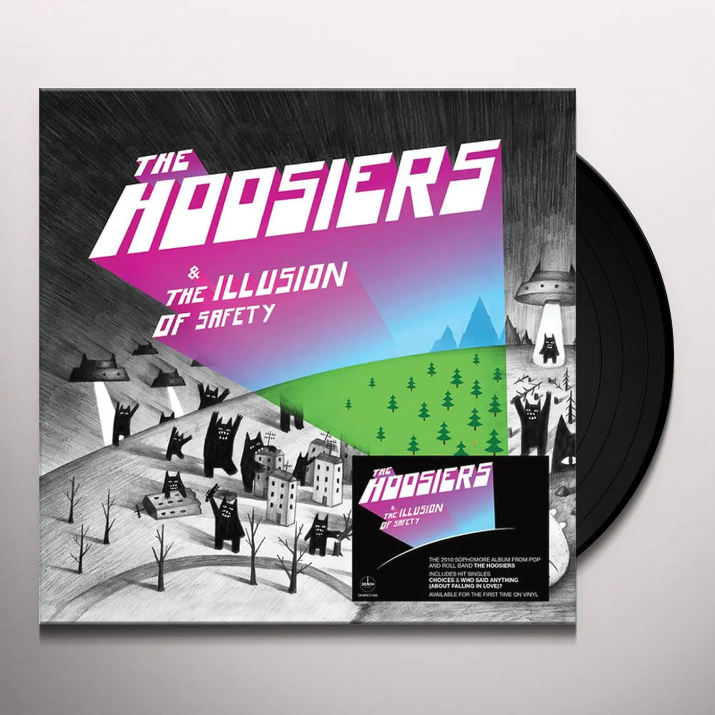 The Hoosiers ILLUSION OF SAFETY Vinyl Record
