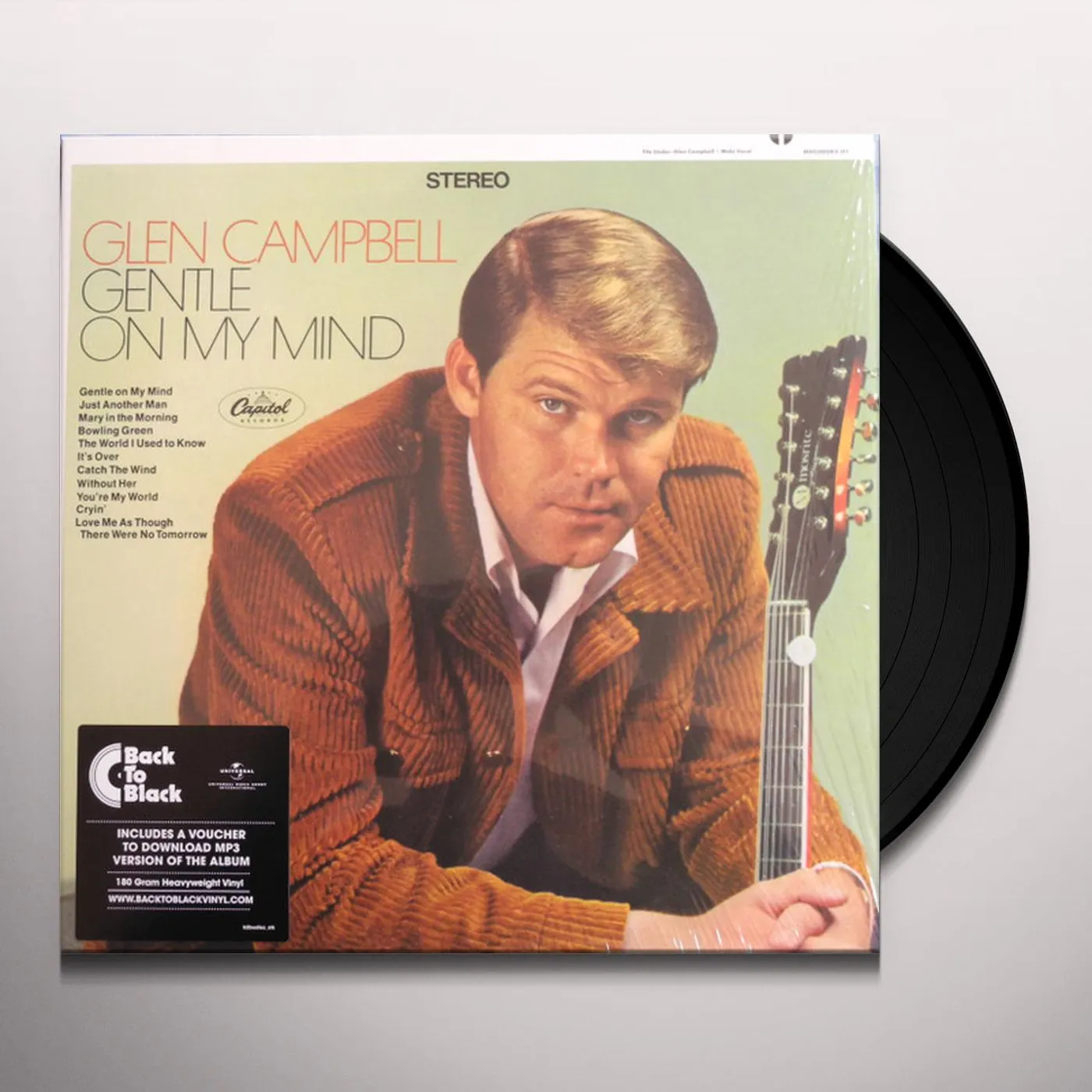 Glen Campbell GENTLE ON MY MIND Vinyl Record