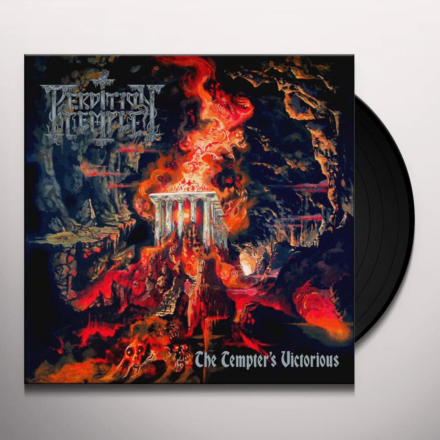 Perdition Temple TEMPTER'S VICTORIOUS Vinyl Record