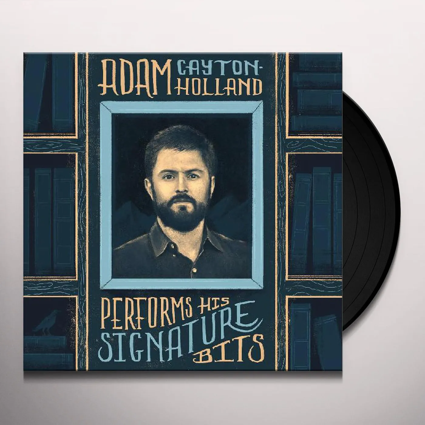 Adam Cayton-Holland Performs His Signature Bits Vinyl Record