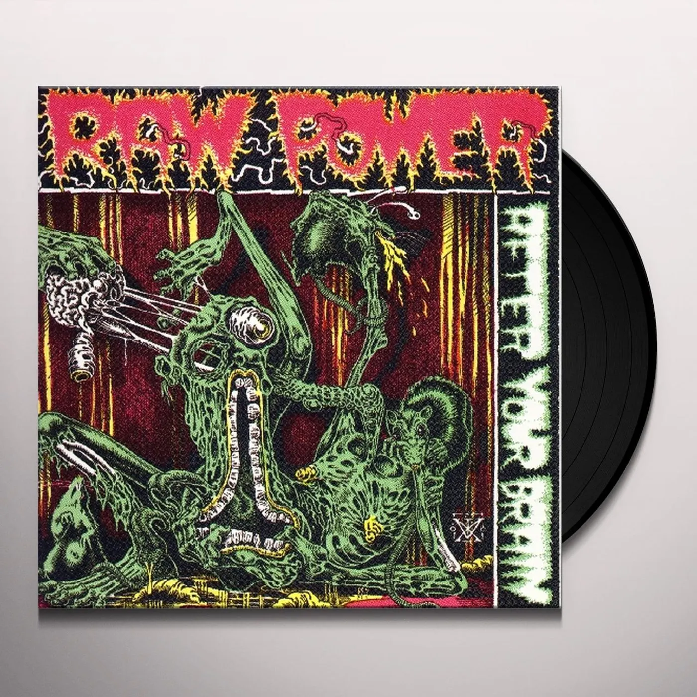 Raw Power AFTER YOUR BRAIN Vinyl Record