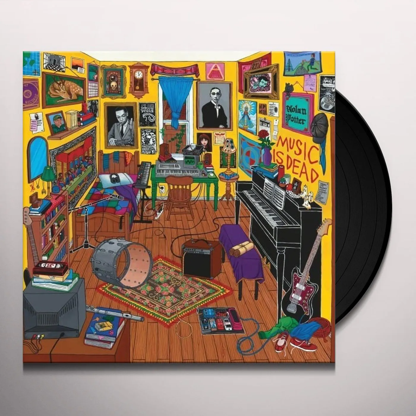 Nolan Potter Music is Dead Vinyl Record