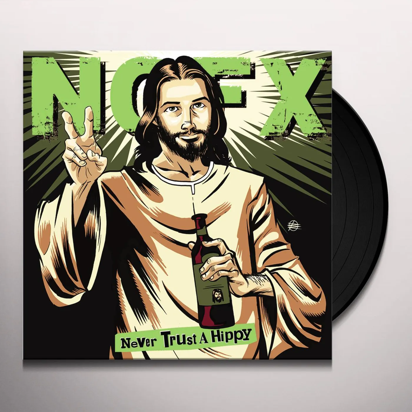NOFX Never Trust a Hippy Vinyl Record