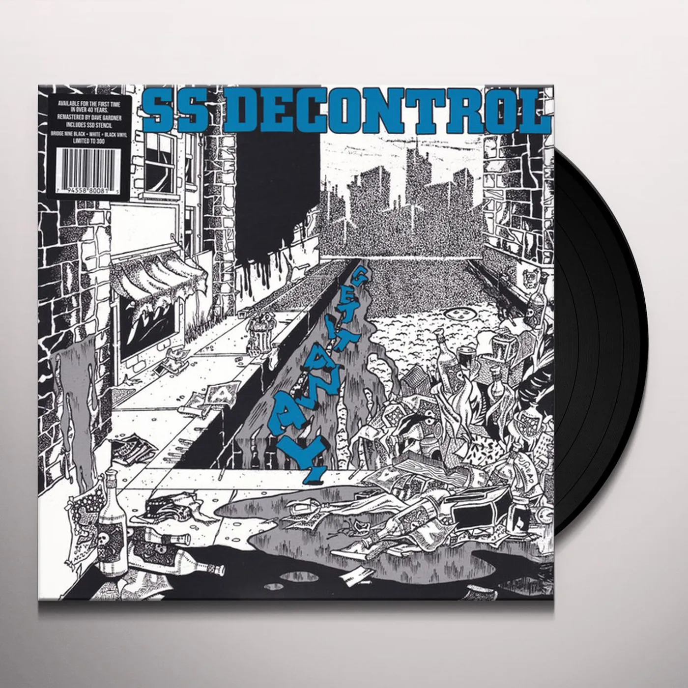 SS Decontrol GET IT AWAY (TRUST EDITION) (BLUE VINYL) Vinyl Record