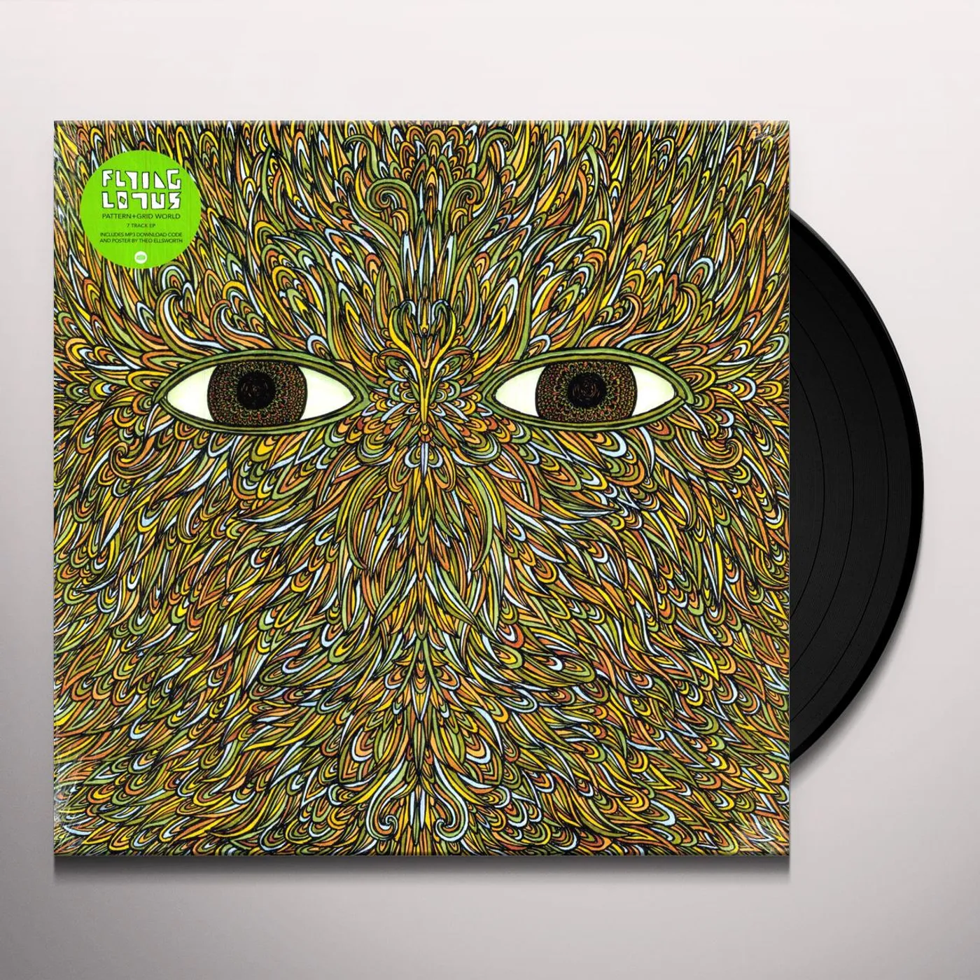 Flying Lotus PATTERN & GRID WORLD Vinyl Record