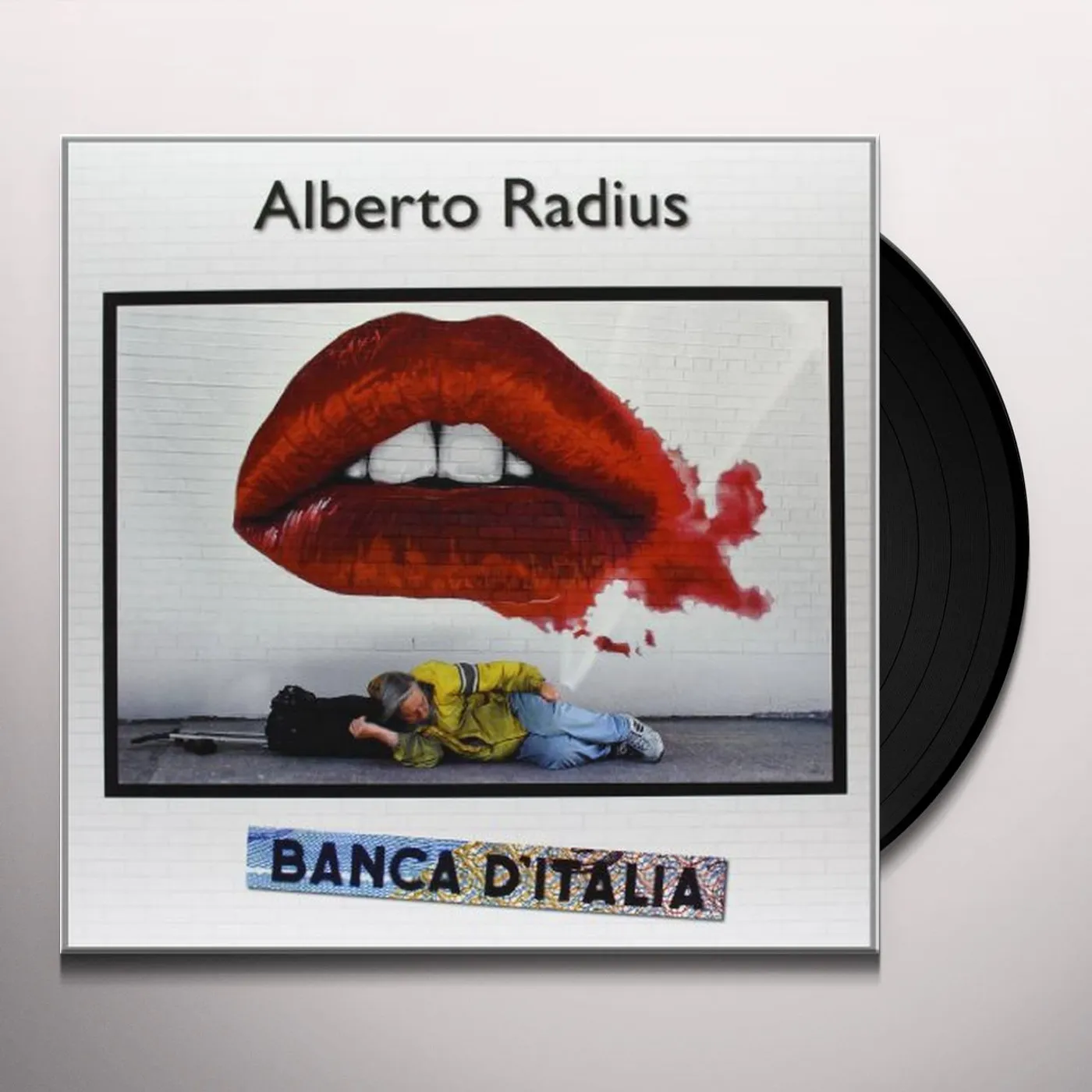 Alberto Radius Banca d'Italia Vinyl Record