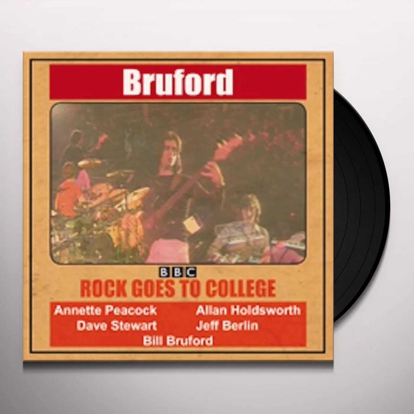 Bill Bruford Rock Goes To College Vinyl Record