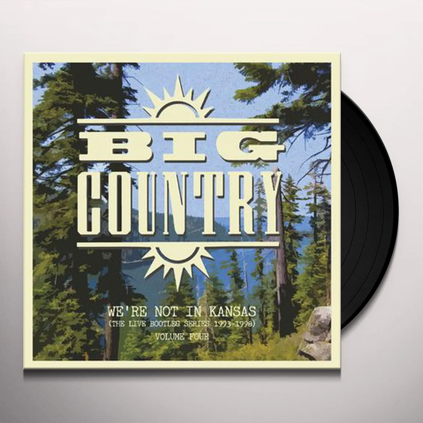 Big Country WE'RE NOT IN KANSAS 4 Vinyl Record