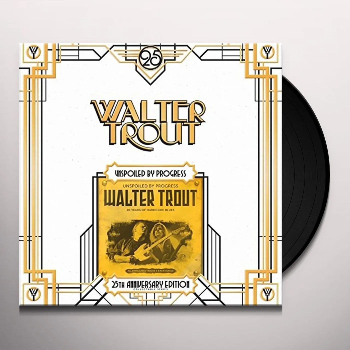 Walter Trout UNSPOILED BY PROGRESS Vinyl Record