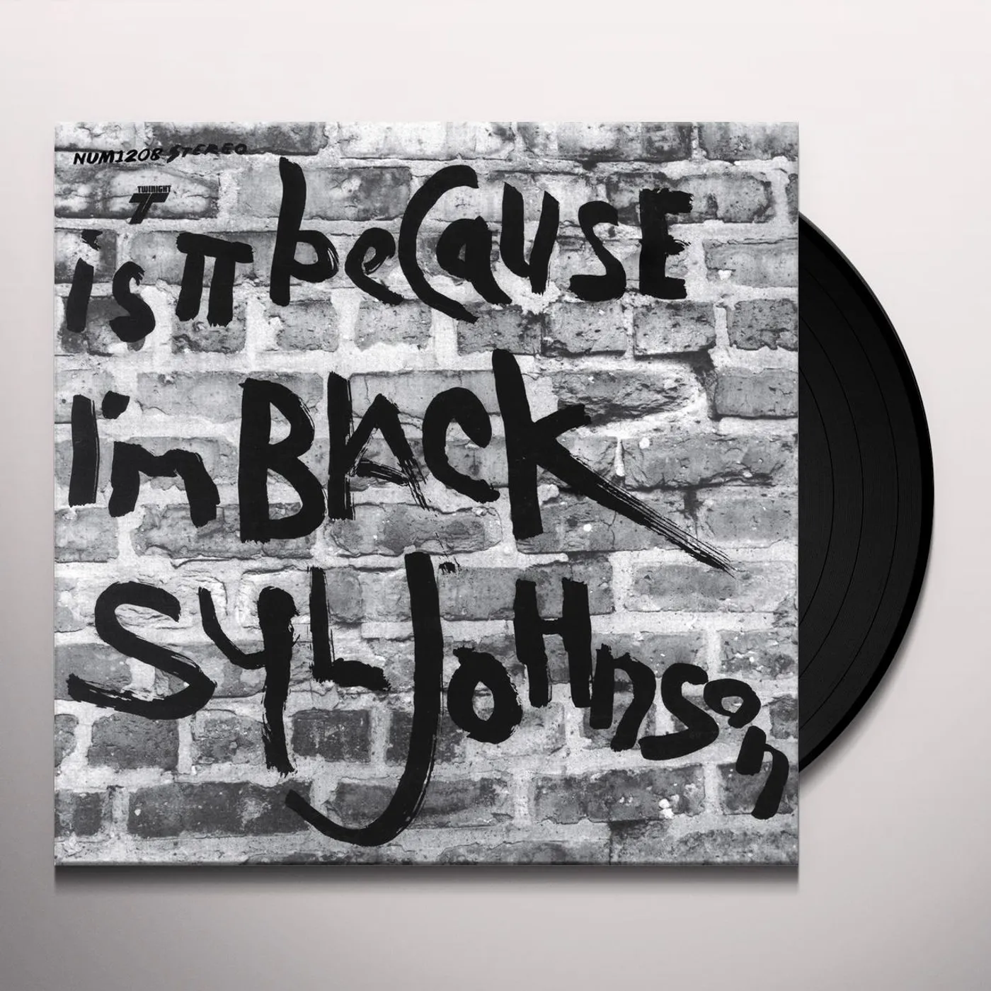 Sly Johnson IS IT BECAUSE I'M BLACK (50TH ANNIVERSARY EDITION) Vinyl Record