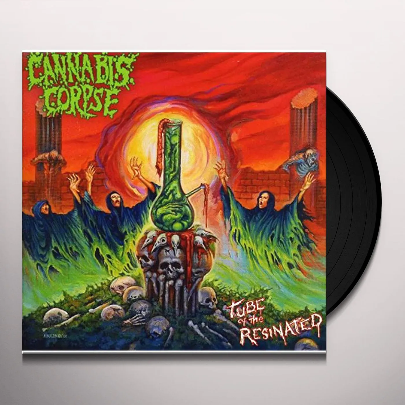 Cannabis Corpse Tube of the Resinated Vinyl Record