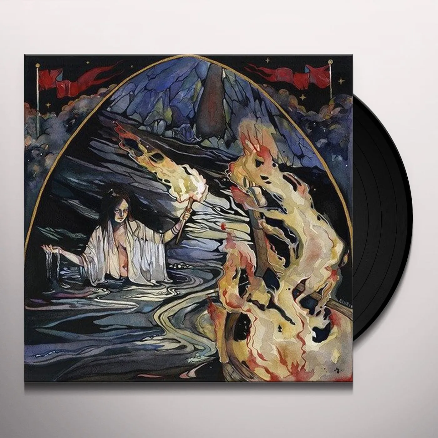 River Black Vinyl Record