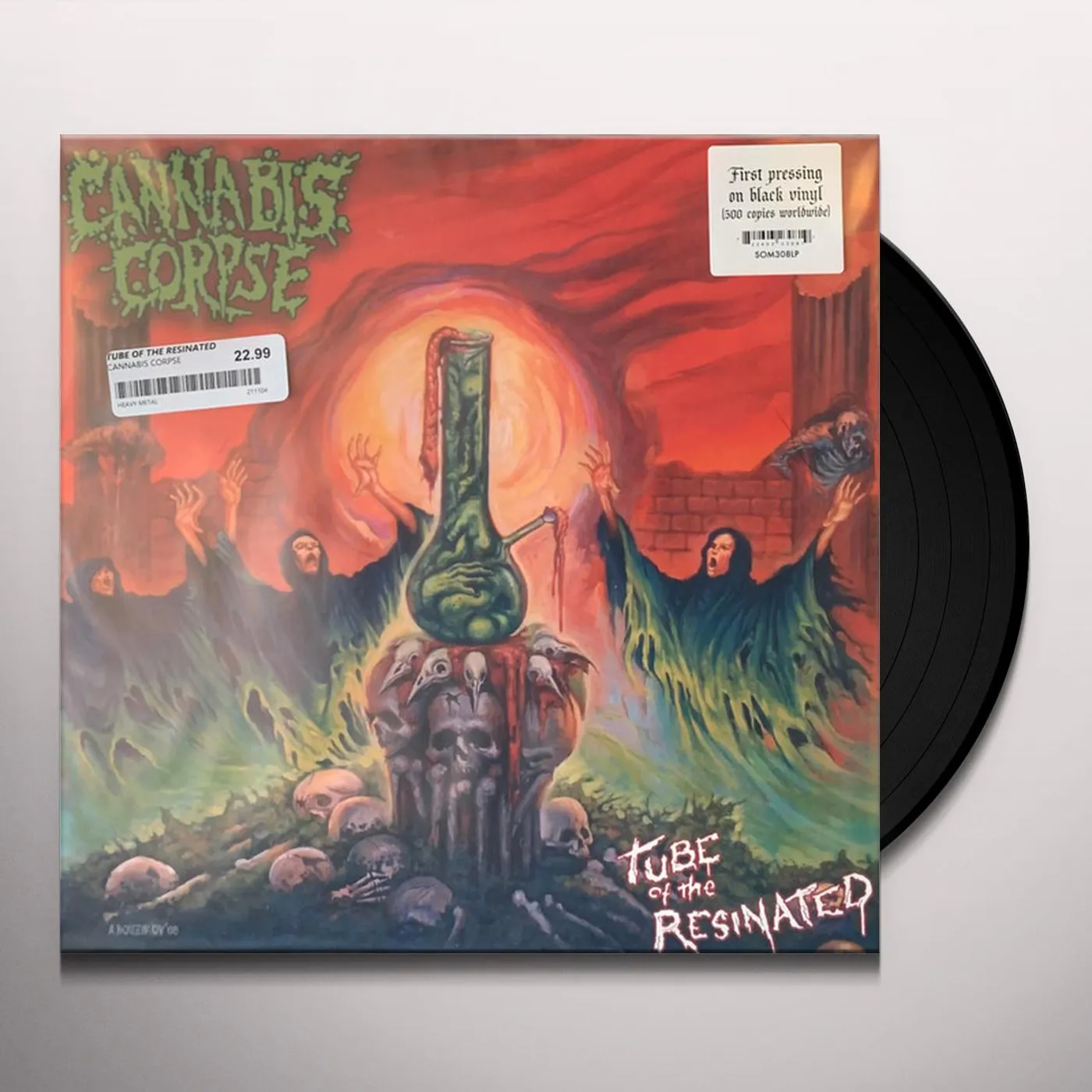 Cannabis Corpse Tube of the Resinated Vinyl Record