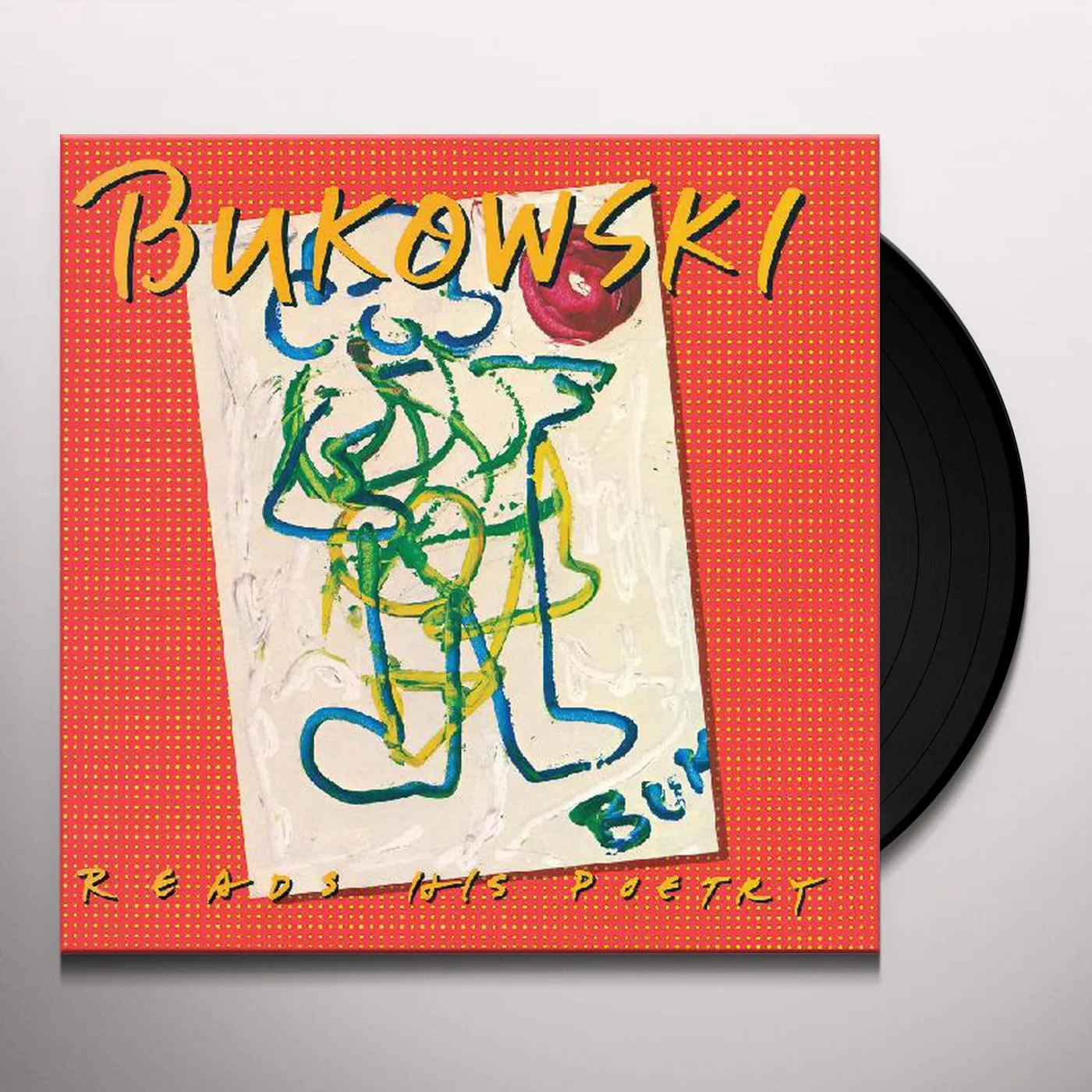 Charles Bukowski READS HIS POETRY (LIMITED 100TH BIRTHDAY VOMIT VINYL EDITION) Vinyl Record