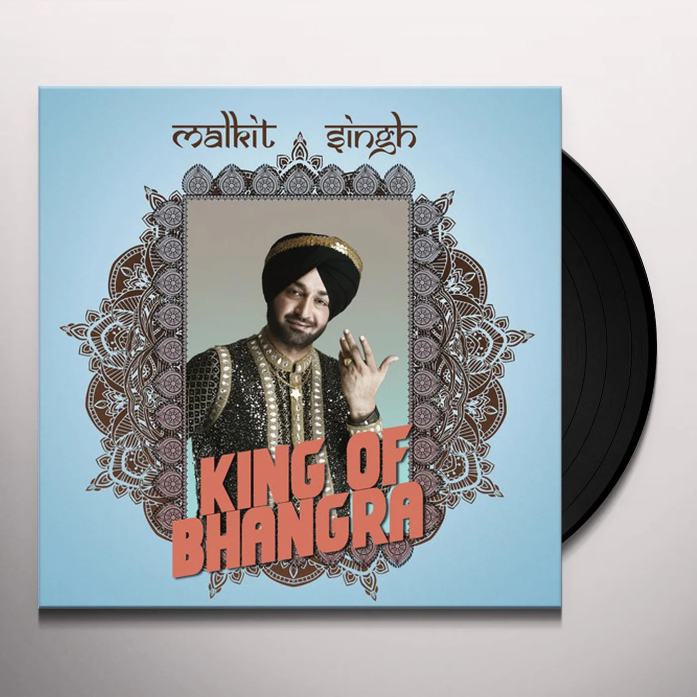 Malkit Singh King Of Bhangra Vinyl Record