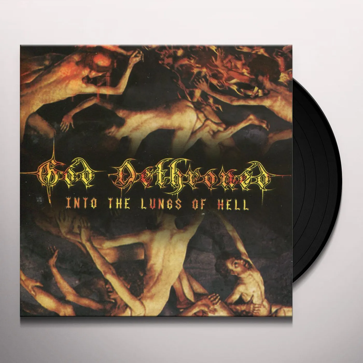 God Dethroned Into the Lungs of Hell Vinyl Record