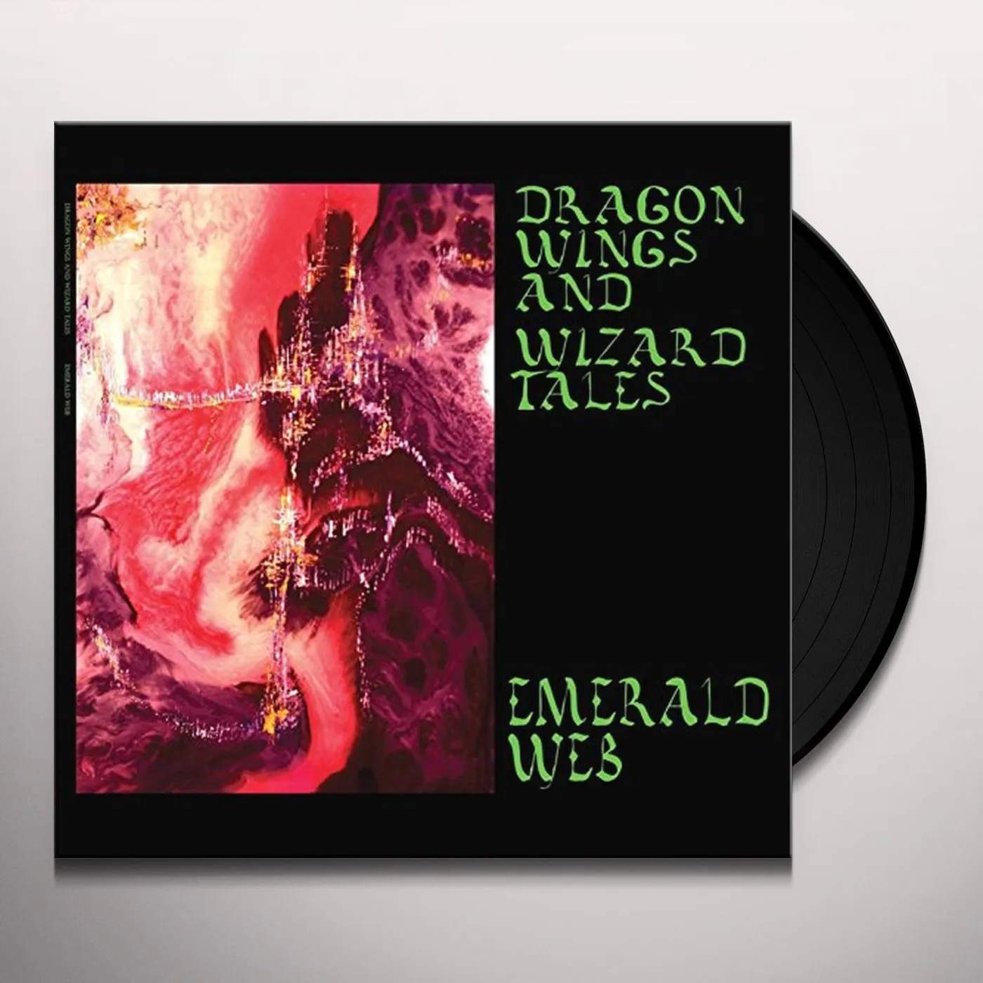 Emerald Web Dragon Wings and Wizard Tales Vinyl Record