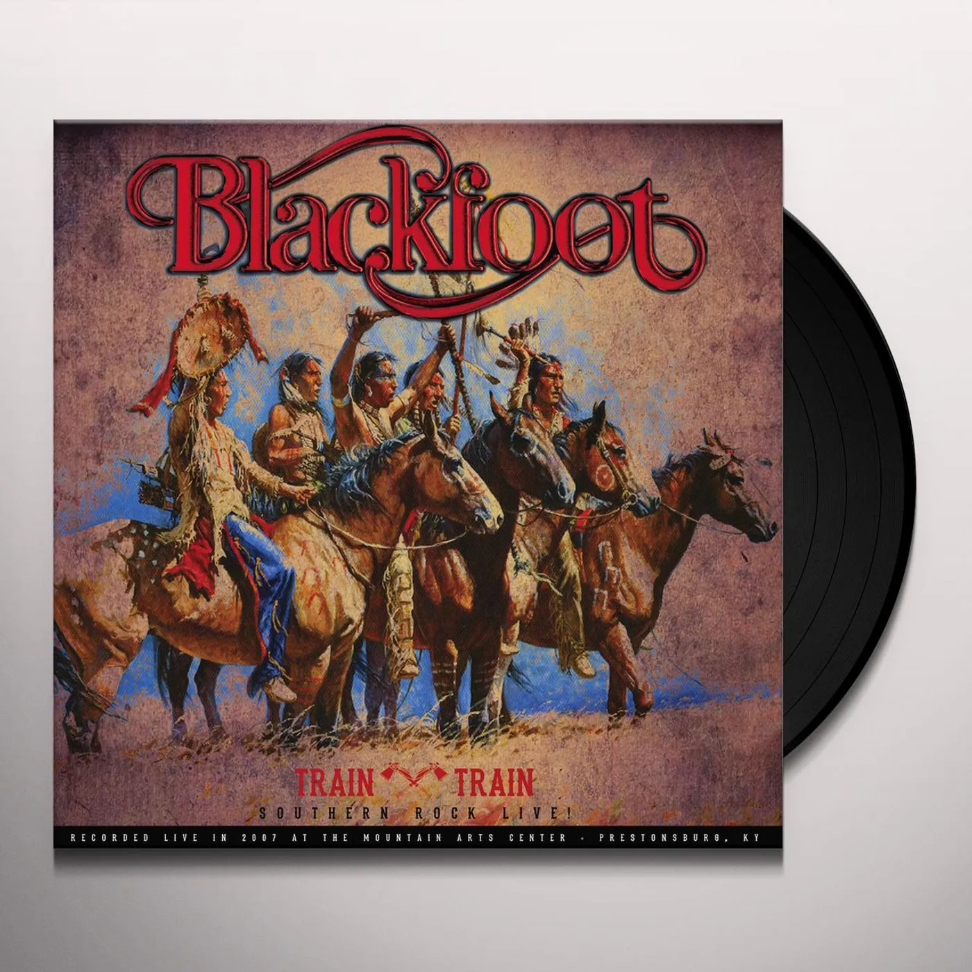 Blackfoot Train Train - Southern Rock Live! Vinyl Record