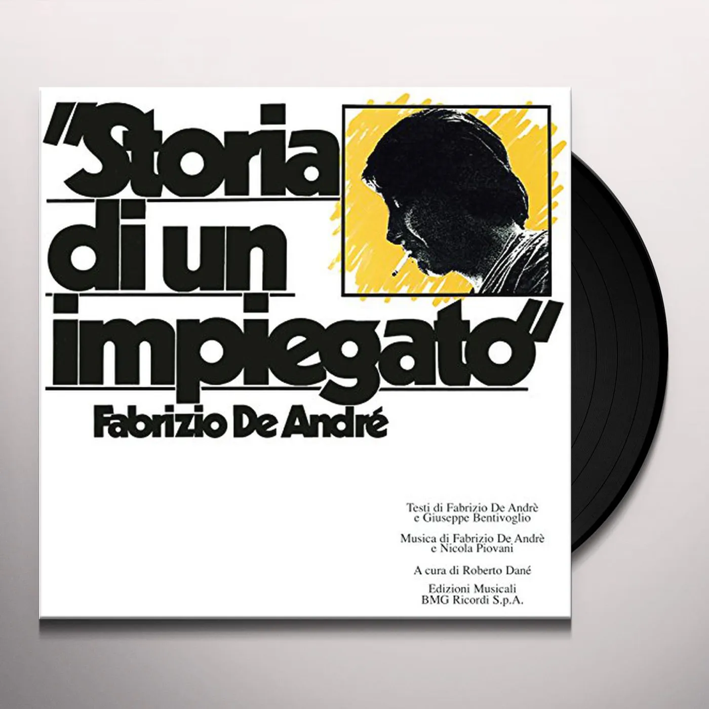 Fabrizio De André Storia Di Un Impiegato Vinyl Record