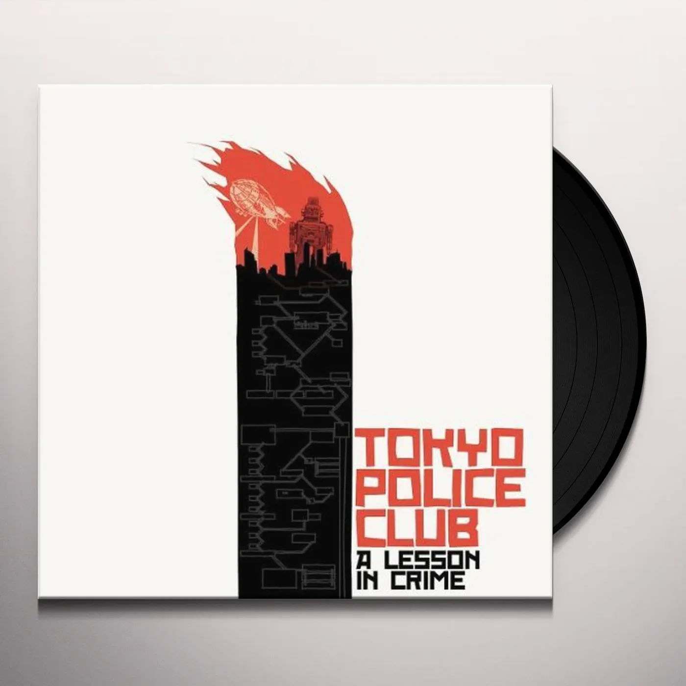 Tokyo Police Club LESSON IN CRIME Vinyl Record