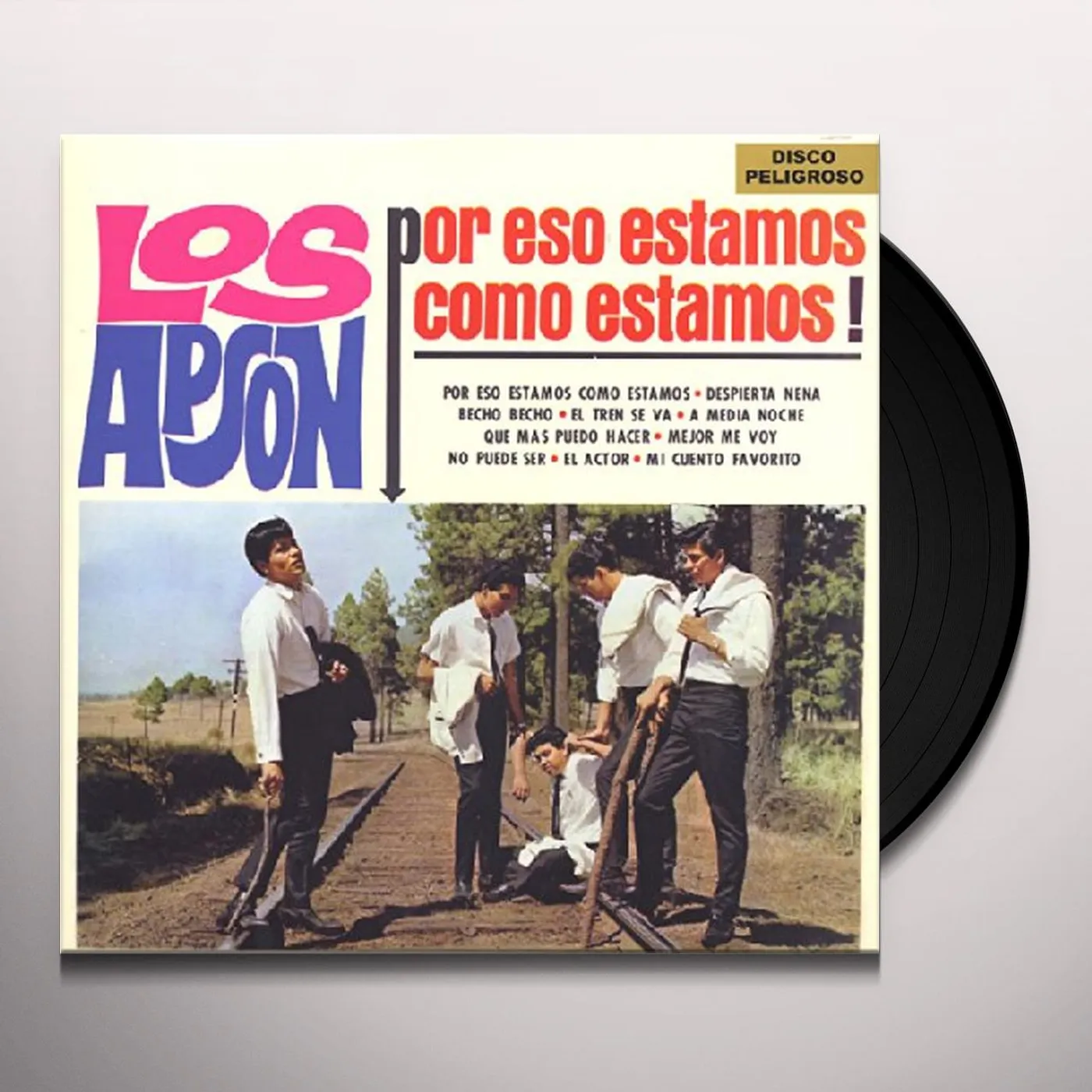 Los Apson POR ESO ESTAMOS COMO ESTAMOS Vinyl Record