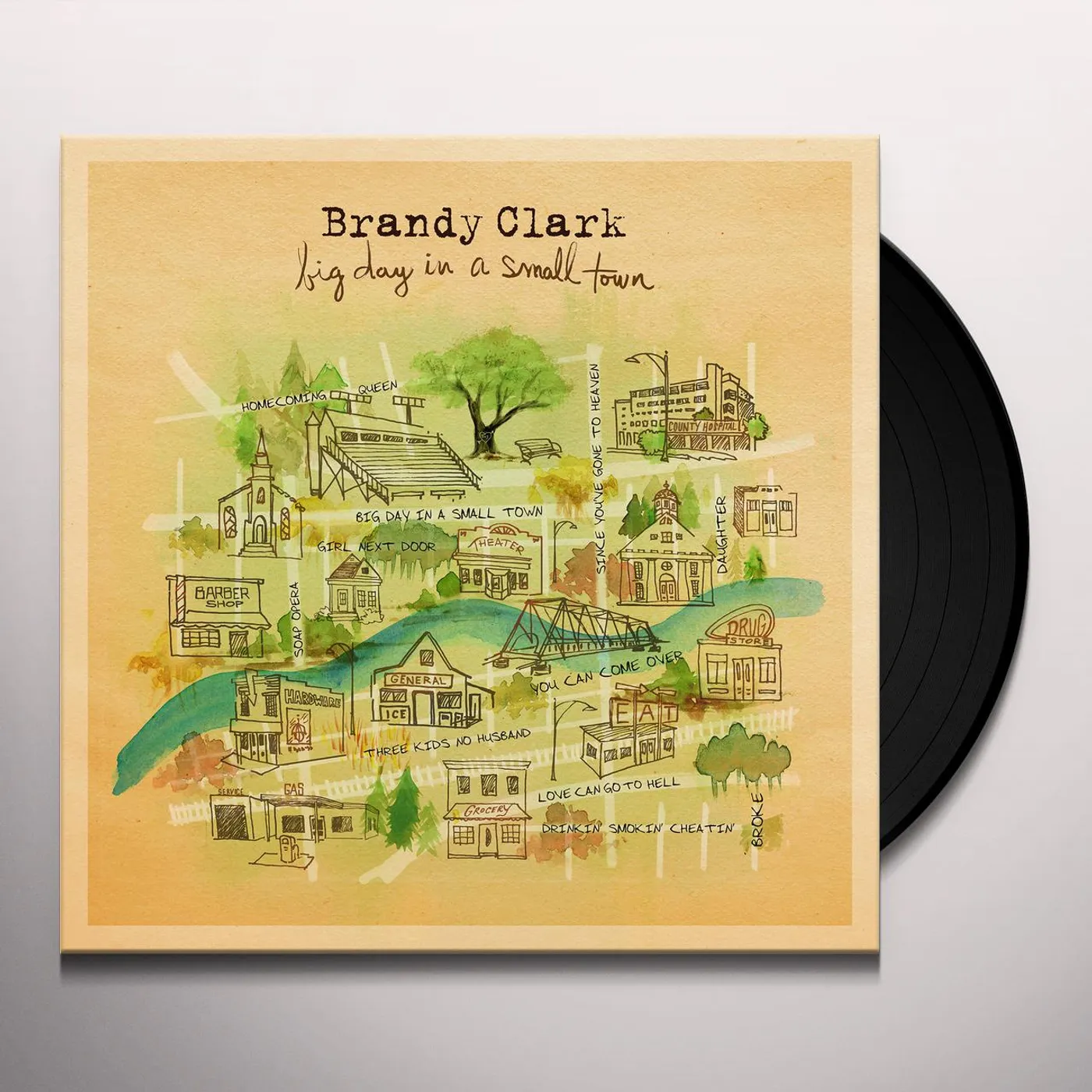 Brandy Clark Big Day in a Small Town Vinyl Record