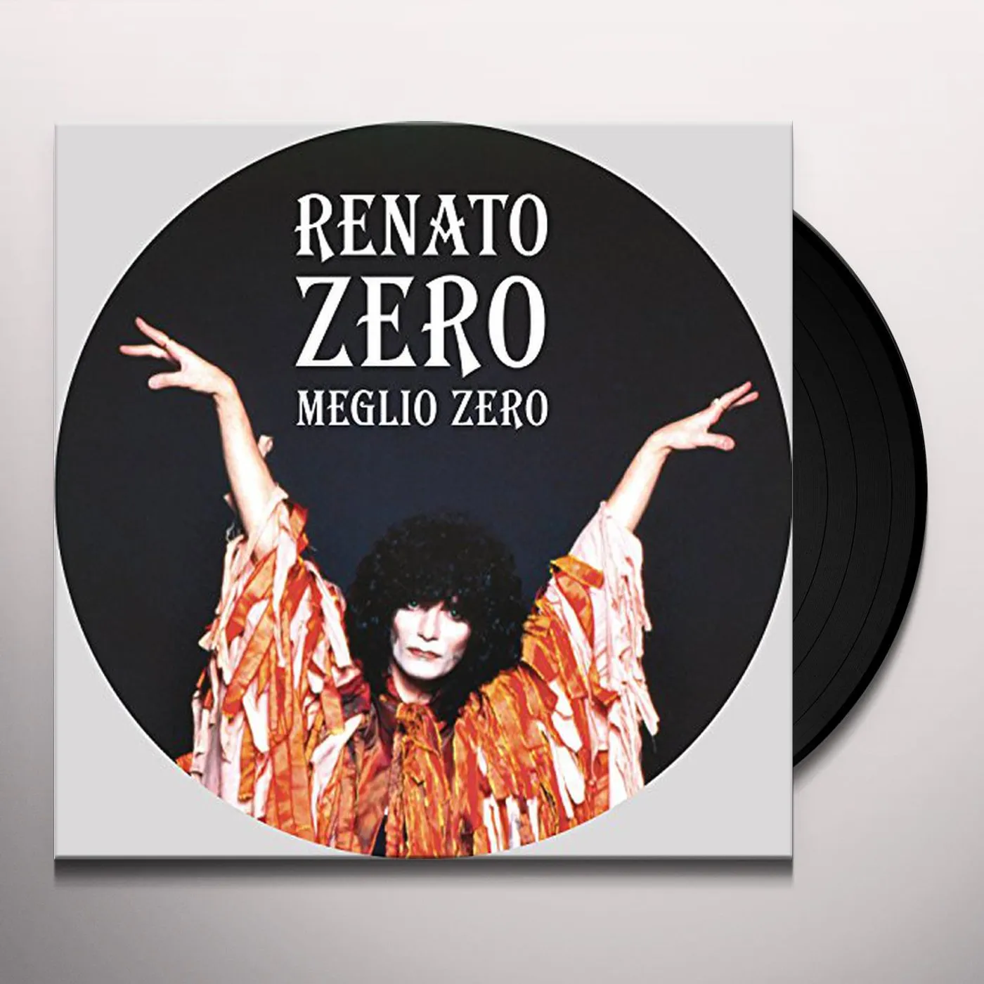 Renato Zero MEGLIO ZERO Vinyl Record