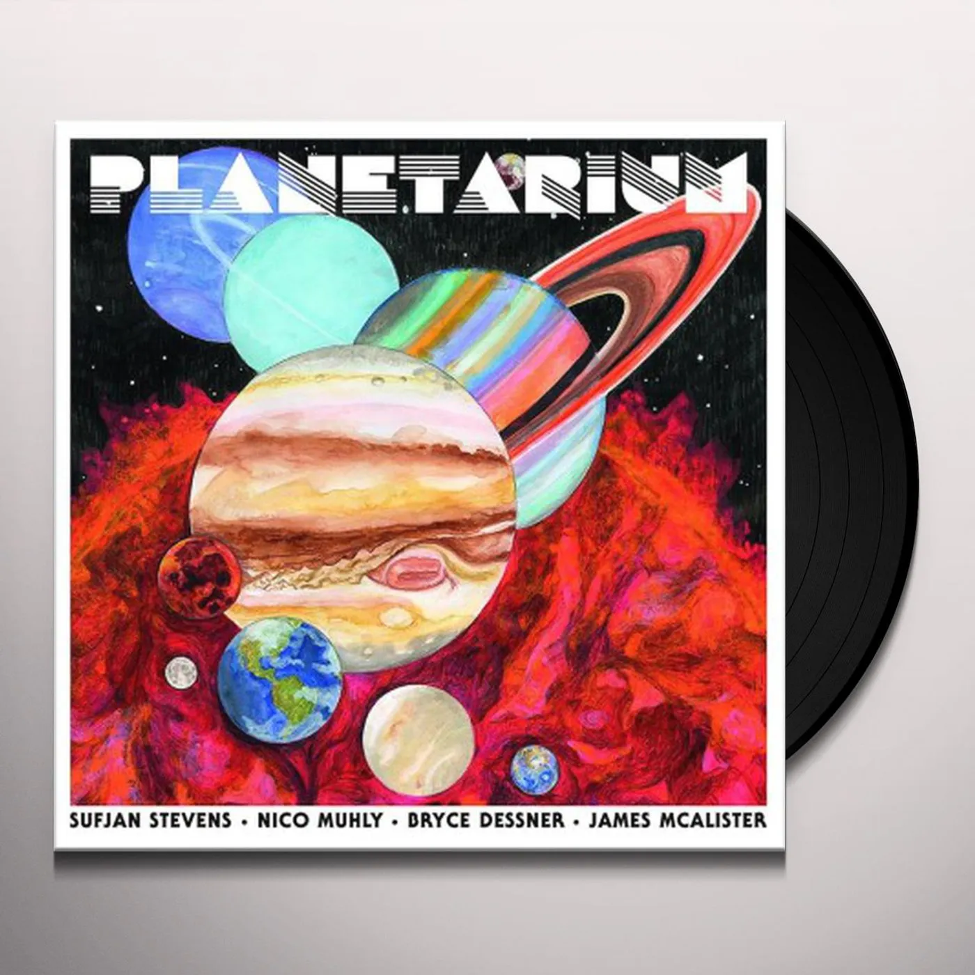 Sufjan Stevens Planetarium Vinyl Record