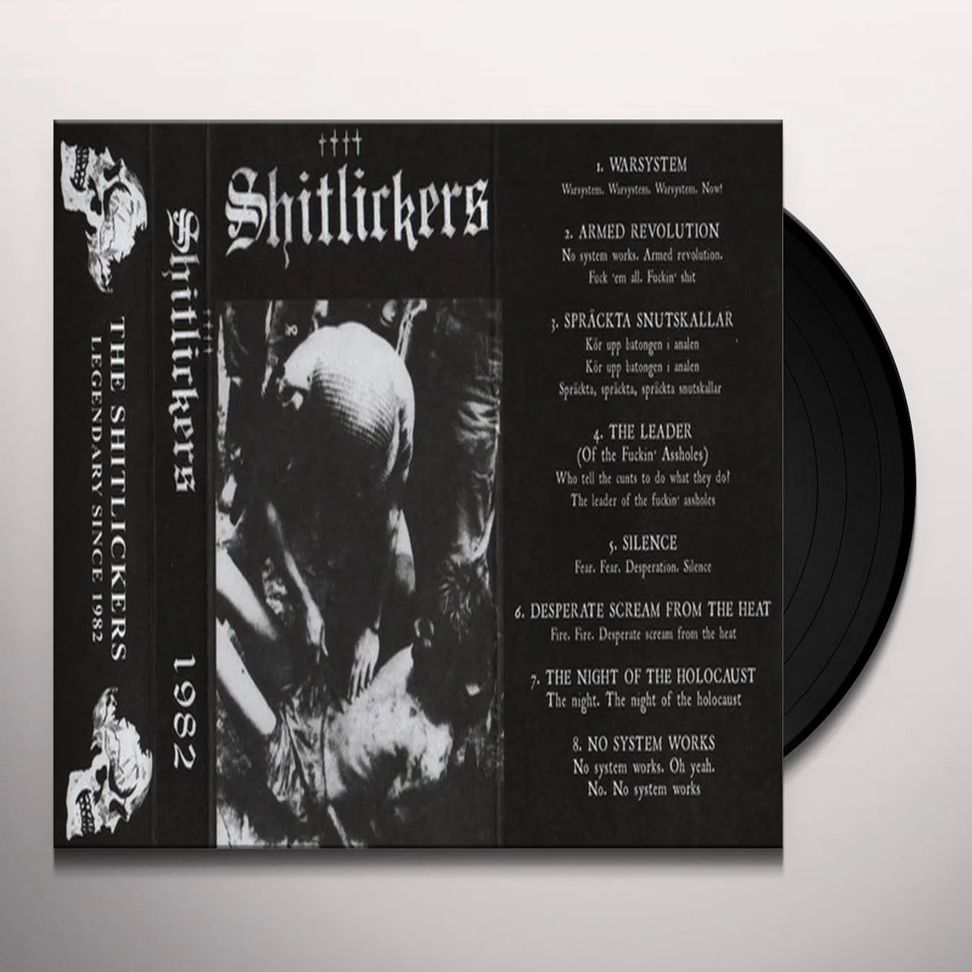 The Shitlickers 1982 Vinyl Record