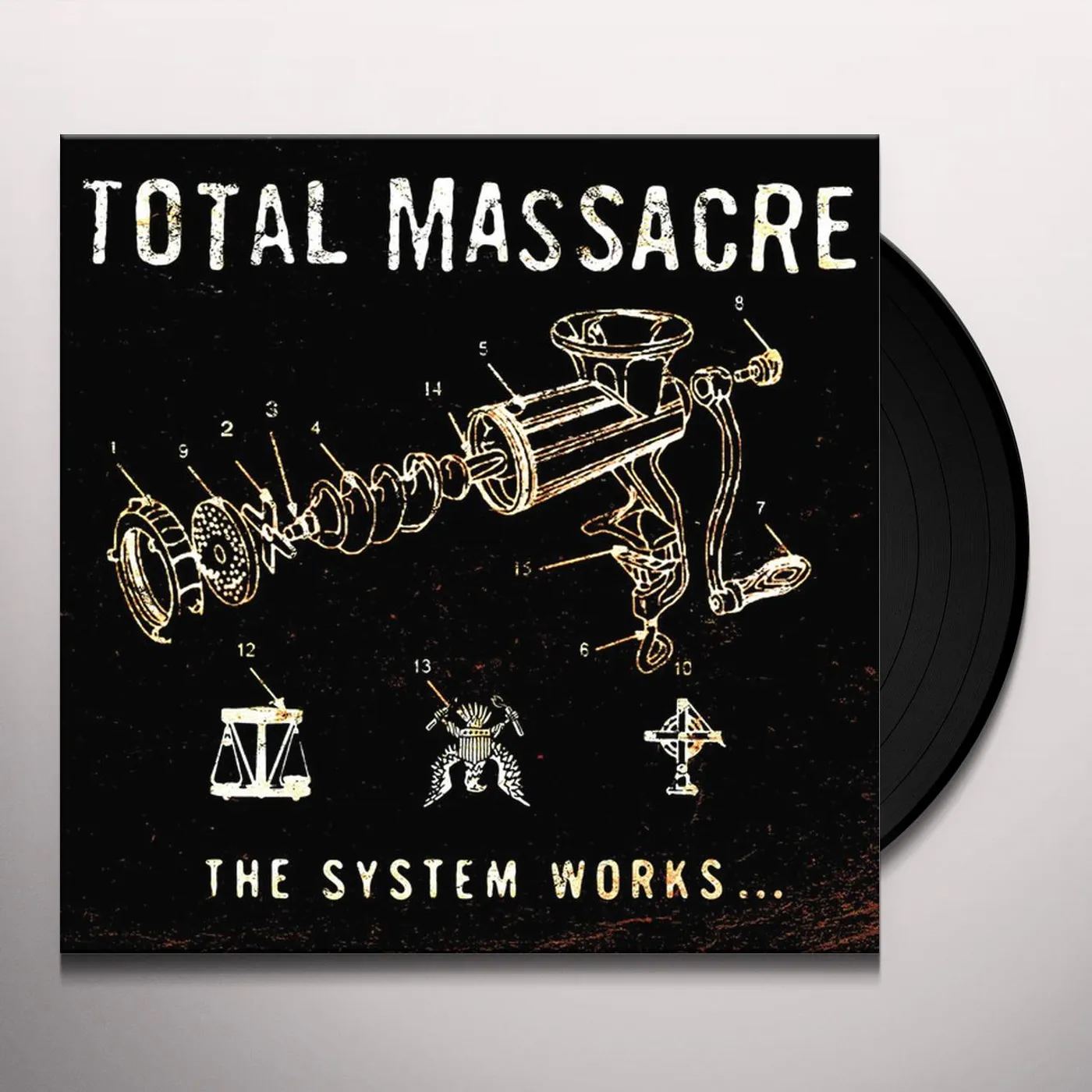 Total Massacre SYSTEM WORKS Vinyl Record