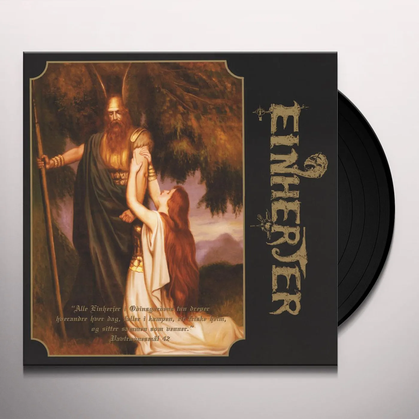 Einherjer AURORA BOREALIS / LEVE VIKINGANDEN Vinyl Record
