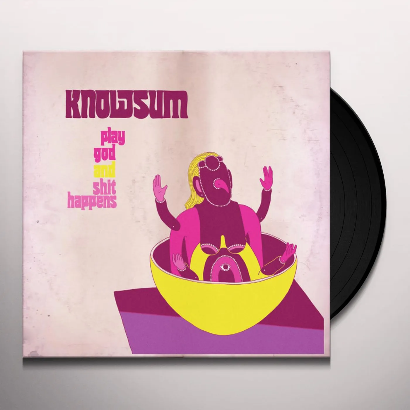 Knowsum PLAY GOD & SHIT HAPPENS Vinyl Record
