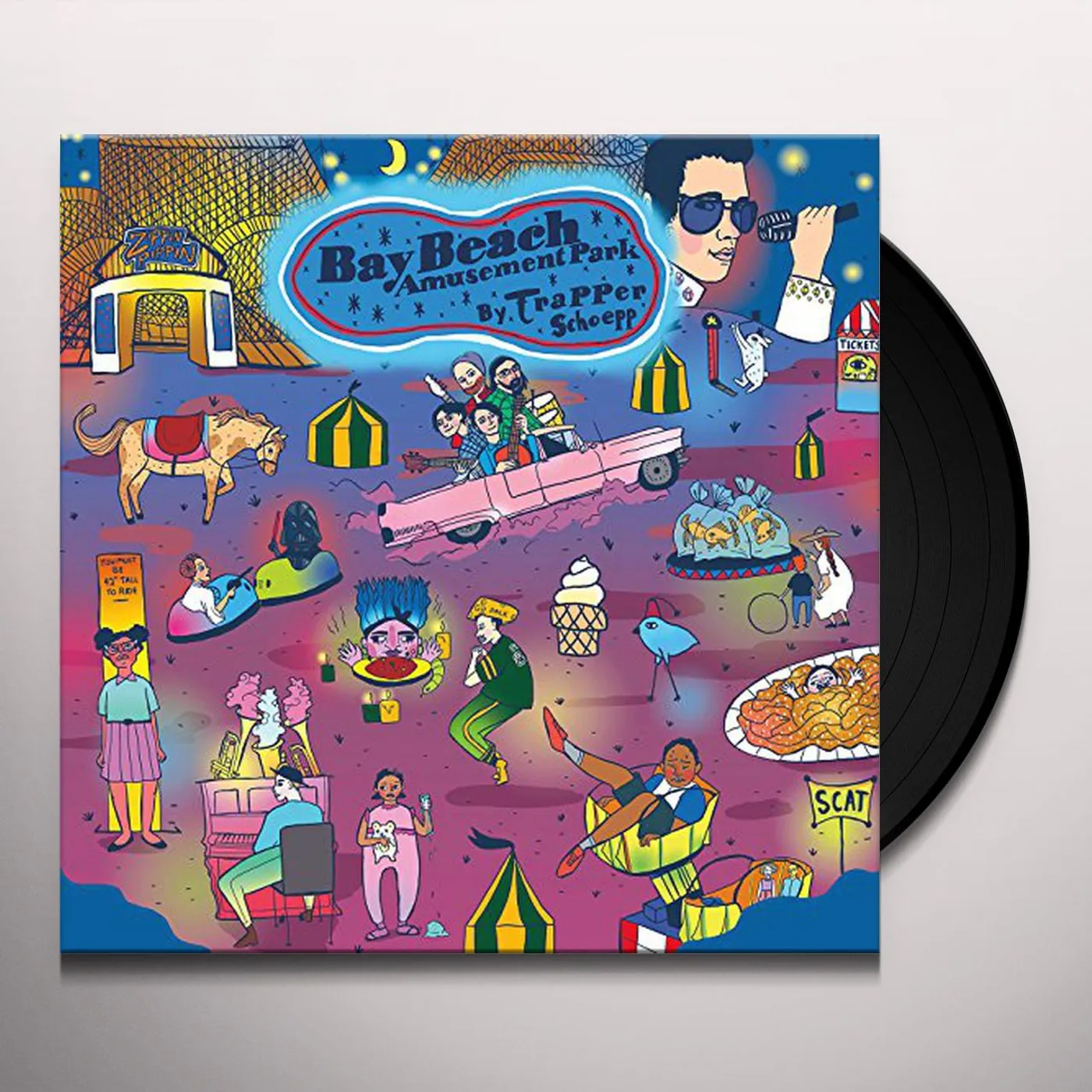 Trapper Schoepp Bay Beach Amusement Park Vinyl Record